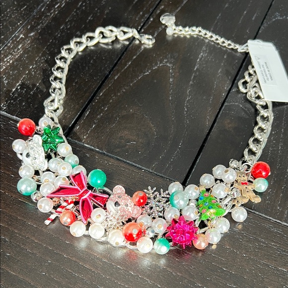 Betsey Johnson Festive Holiday Necklace - Picture 3 of 10